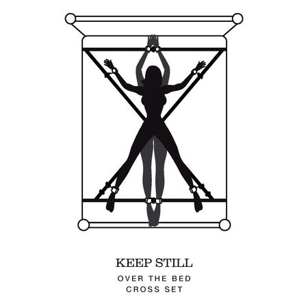 Набор для связывания на кровати Keep Still